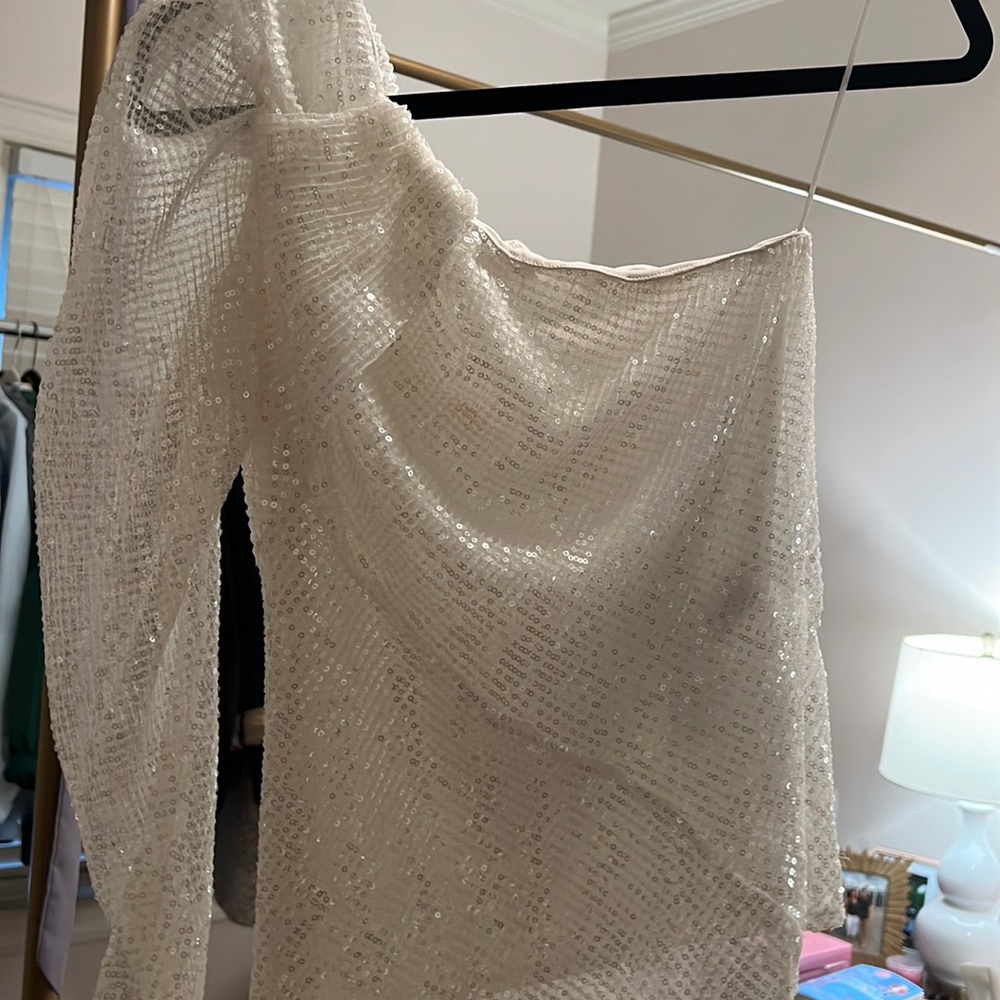 Zara XS sequin top